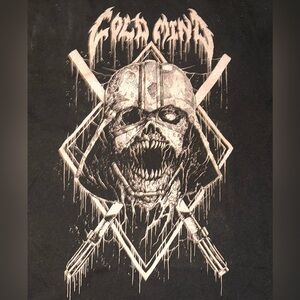 Large Cold Mind Star Wars Darth Vader Black Shirt